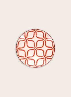 Bouchara Assiette^ASSIETTE À DESSERT EN PORCELAINE MOTIF ARABESQUE