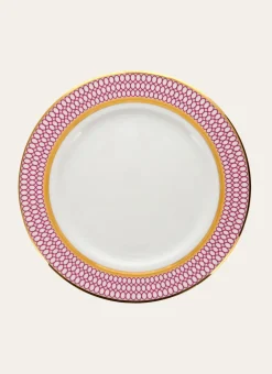 Bouchara Assiette^ASSIETTE À DESSERT EN PORCELAINE ESPRIT VÉNITIEN