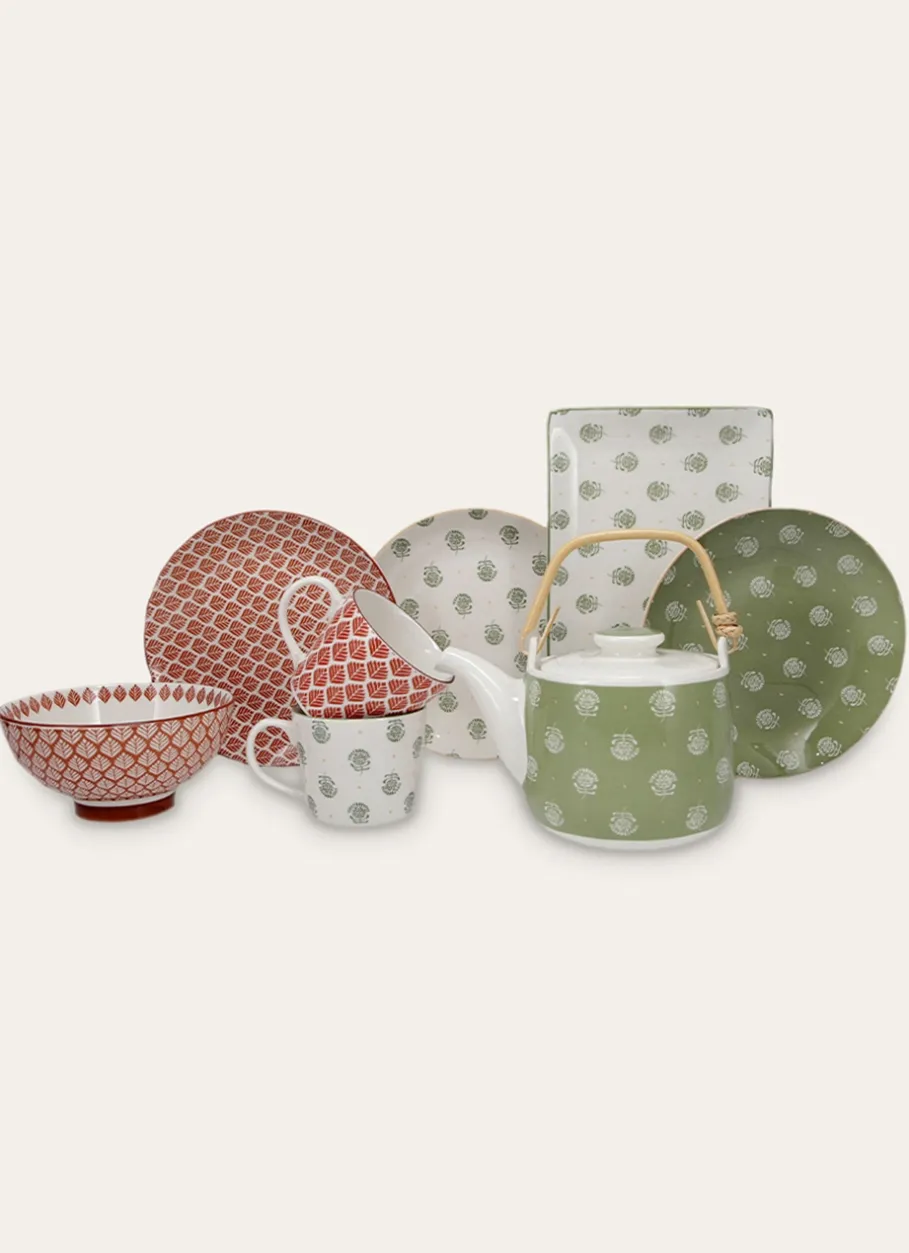 Bouchara Assiette|Table De Noël^ASSIETTE À DESSERT EN PORCELAINE GALM