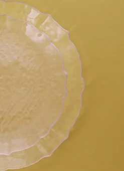 Bouchara Assiette|Table De Noël^ASSIETTE A DESSERT EN VERRE ÉCLATANTE