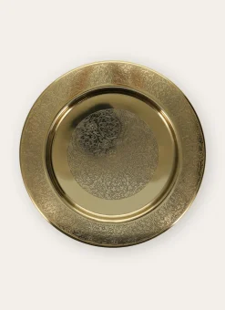 Bouchara Assiette|Table De Noël^ASSIETTE DE PRÉSENTATION ORIENTALE EN MÉTAL