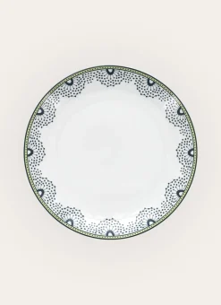 Bouchara Assiette^ASSIETTE PLATE EN PORCELAINE FLORE