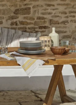 Bouchara Assiette^ASSIETTE PLATE UNIE EN FAÏENCE