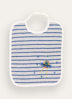 Enfant Bouchara Decoration, Rangement^BAVOIR EN ÉPONGE VELOURS RAYÉ AVEC BRODERIE ASTRAL