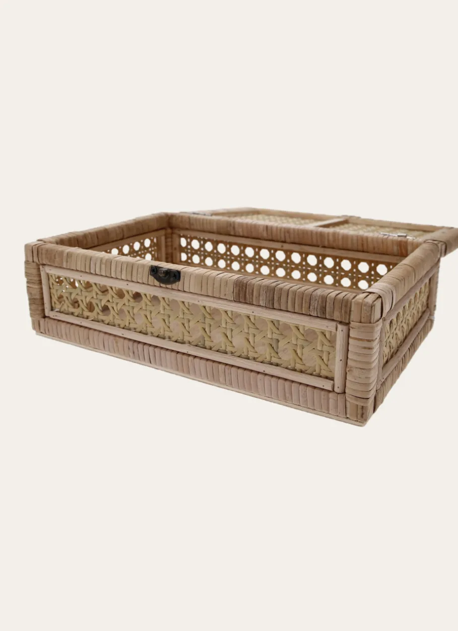Bouchara Boîte De Rangement^BOÎTE DE DÉCORATION EN CANNAGE