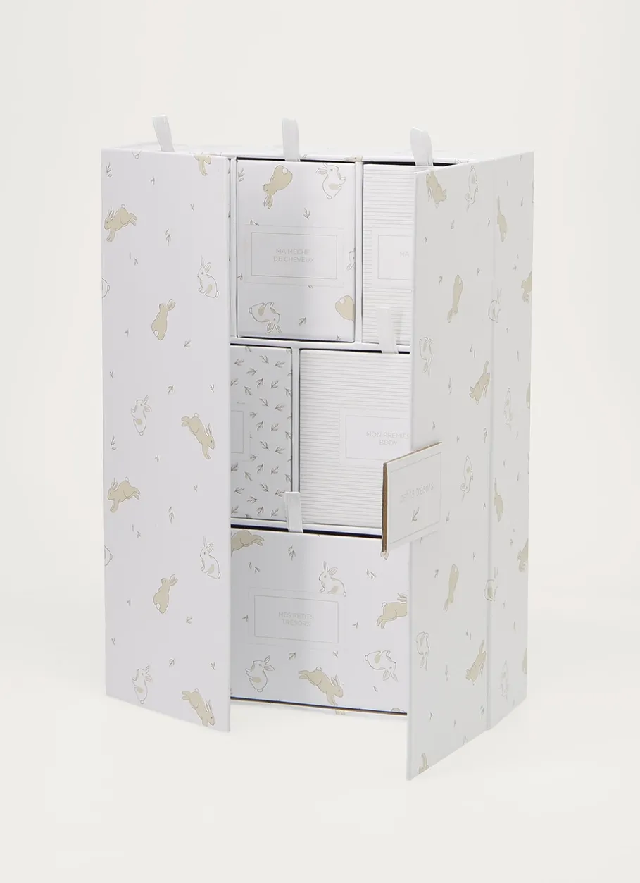 Enfant Bouchara Decoration, Rangement^BOÎTE DE RANGEMENT MOTIF LAPINS