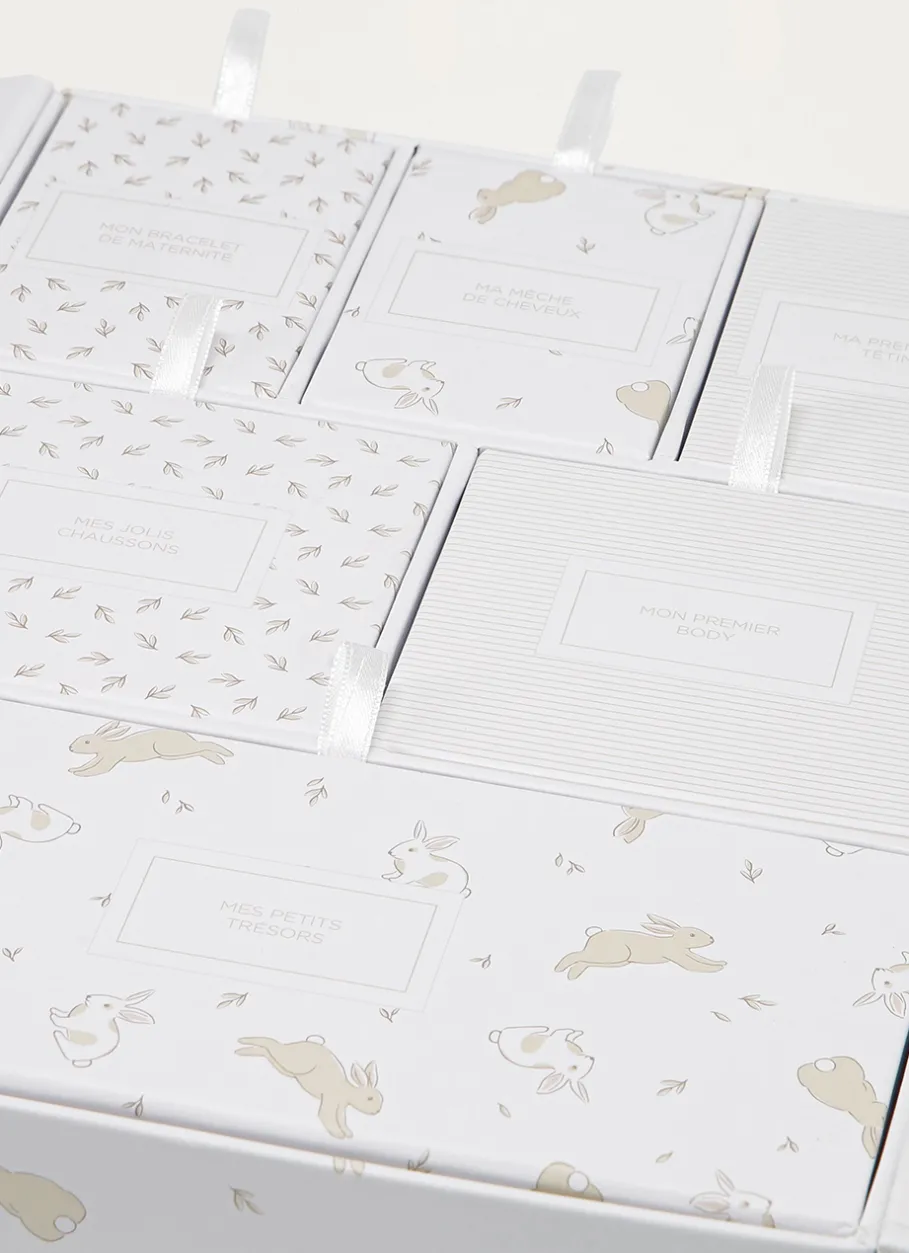 Enfant Bouchara Decoration, Rangement^BOÎTE DE RANGEMENT MOTIF LAPINS