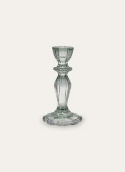 Bouchara Bougeoir, Lanterne^BOUGEOIR EN VERRE TEINTÉ H15,5 CM