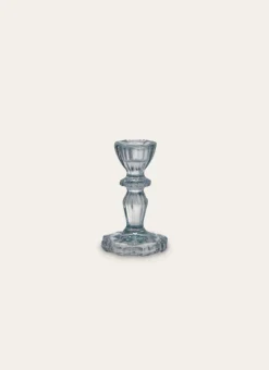 Bouchara Bougeoir, Lanterne^BOUGEOIR EN VERRE TEINTÉ H11 CM