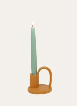 Bouchara Bougeoir, Lanterne^BOUGEOIR MOUCHETÉ AVEC ANSE ANTOINETTE