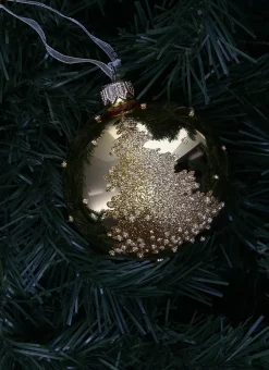 Bouchara Décoration De Noël^BOULE EN VERRE SAPIN À PAILLETTES