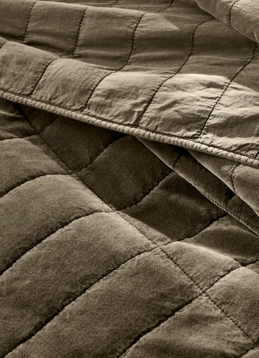 Bouchara Jete De Lit, Edredon^BOUT DE LIT EN VELOURS DE COTON MATELASSÉ