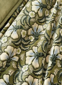 Bouchara Jete De Lit, Edredon^BOUT DE LIT EN VELOURS IMPRIMÉ FLORAL SOLENE