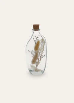 Bouchara Objet Déco^BOUTEILLE EN VERRE AVEC FLEURS SÉCHÉES