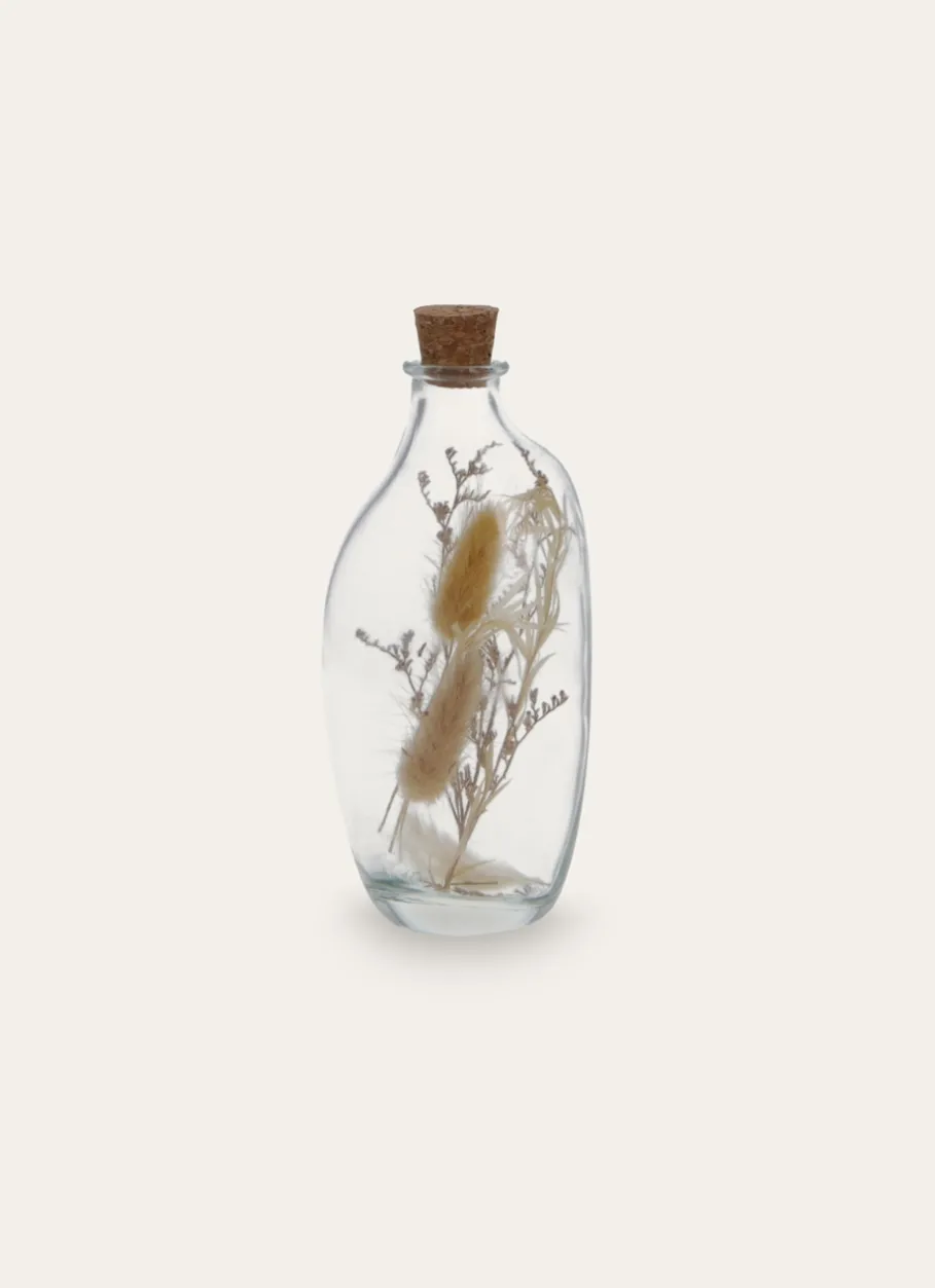 Bouchara Objet Déco^BOUTEILLE EN VERRE AVEC FLEURS SÉCHÉES