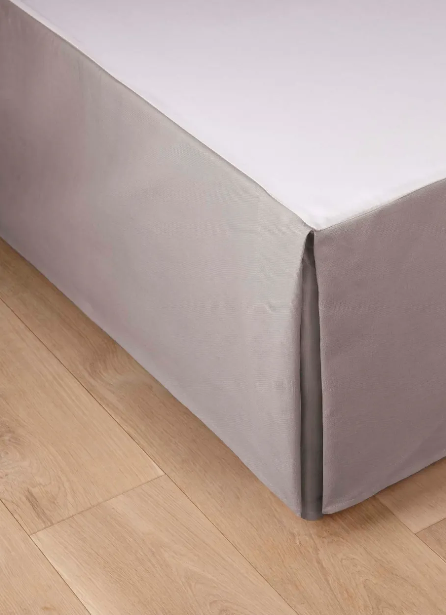 Bouchara Cache-Sommier^CACHE-SOMMIER PLI CREUX EN COTON