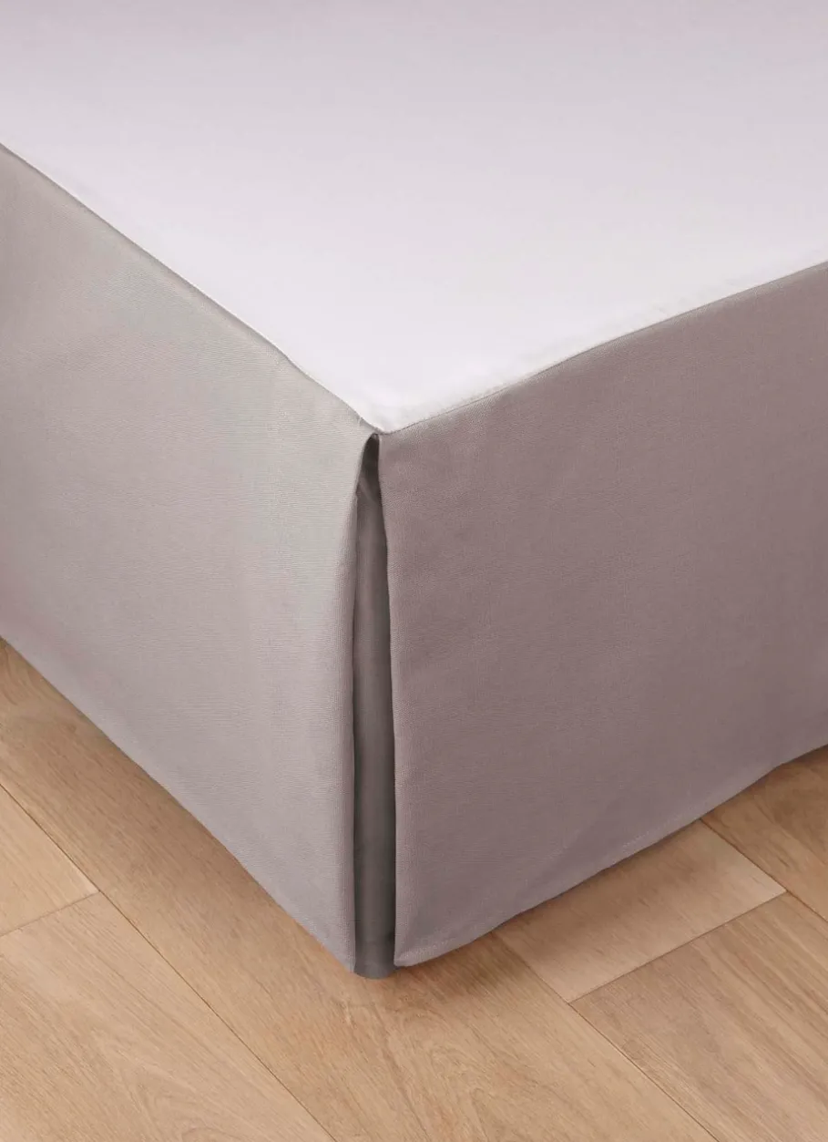 Bouchara Cache-Sommier^CACHE-SOMMIER PLI CREUX EN COTON