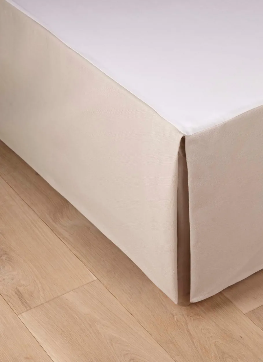 Bouchara Cache-Sommier^CACHE-SOMMIER PLI CREUX EN COTON