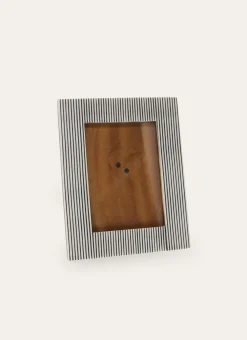 Bouchara Cadre, Image Encadrée^CADRE À POSER EN BOIS STRIÉ PEINT