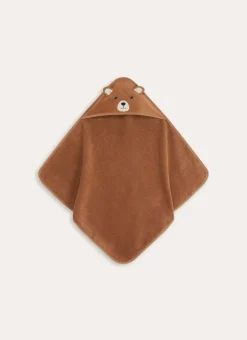 Enfant Bouchara Linge De Bain^CAPE DE BAIN BÉBÉ EN VELOURS ÉPONGE OURSON