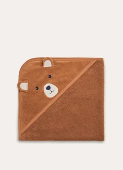 Enfant Bouchara Linge De Bain^CAPE DE BAIN BÉBÉ EN VELOURS ÉPONGE OURSON