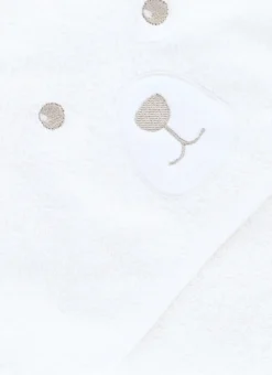 Enfant Bouchara Linge De Bain^CAPE DE BAIN TÊTE D'OURSON EN COTON ÉPONGE