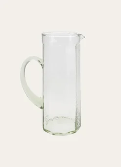 Bouchara Verre, Théière, Carafe^CARAFE EN VERRE EMBOSSÉ