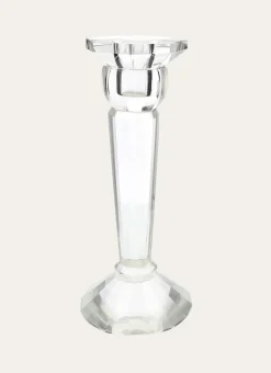 Bouchara Bougeoir, Lanterne^CHANDELIER EN VERRE EFFET CRISTAL