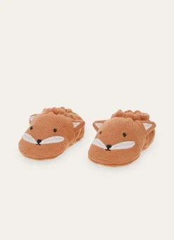 Enfant Bouchara Les Essentiels De Bebe^CHAUSSONS POUR BÉBÉ EN COTON AVEC TÊTE DE RENARD