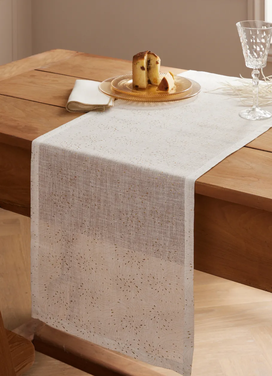 Bouchara Chemin De Table|Table De Noël^CHEMIN DE TABLE DORÉ