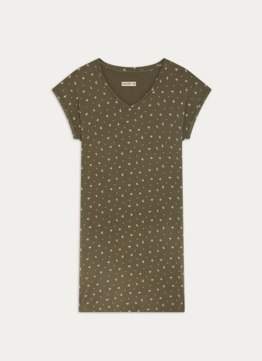 Bouchara Pyjama, Chemise De Nuit^CHEMISE DE NUIT MANCHES COURTES RIMO