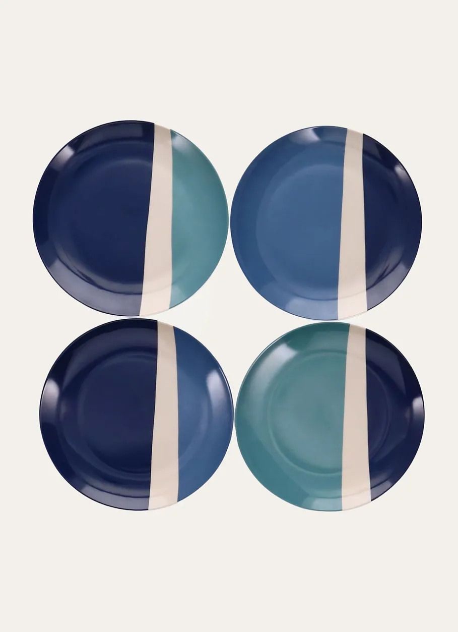 Bouchara Assiette^COFFRET 4 ASSIETTES À DESSERT TRAVEL