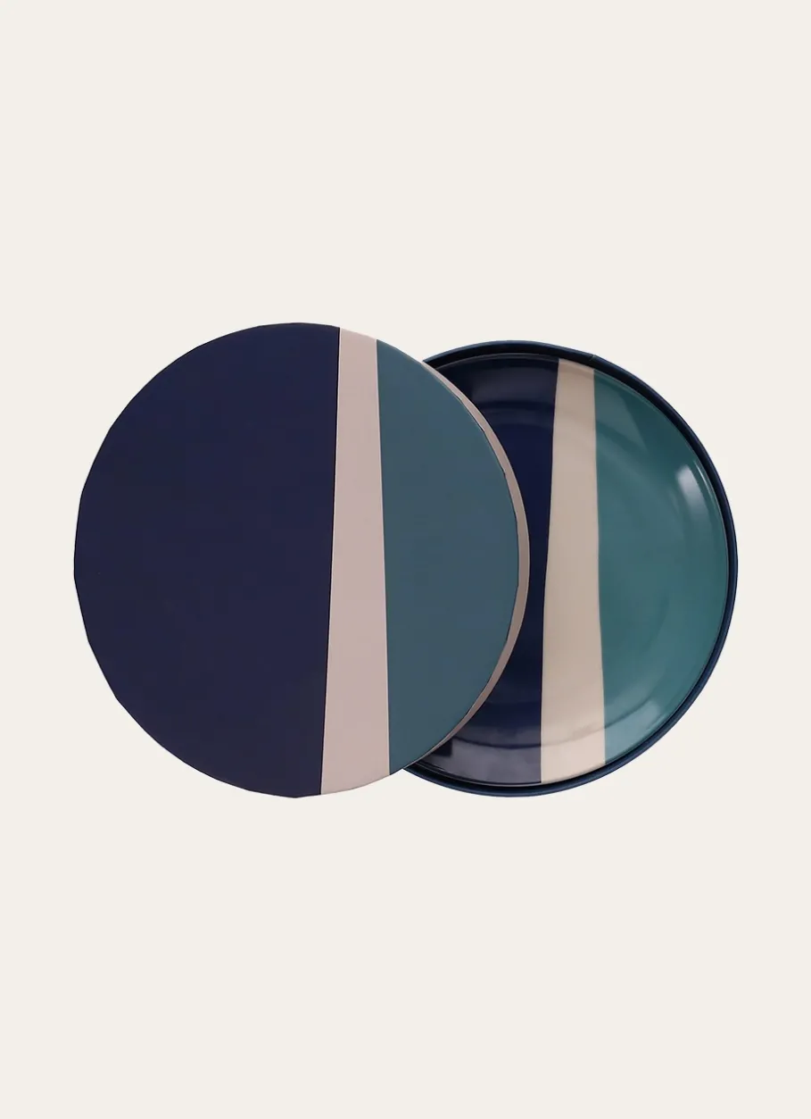 Bouchara Assiette^COFFRET 4 ASSIETTES À DESSERT TRAVEL