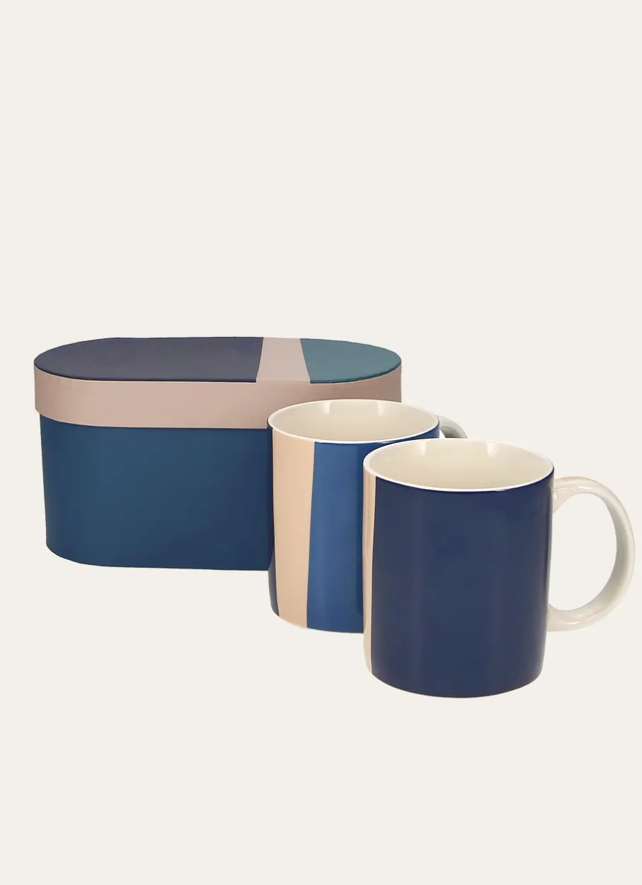 Bouchara Tasse, Bol^COFFRET 2 MUGS TRAVEL