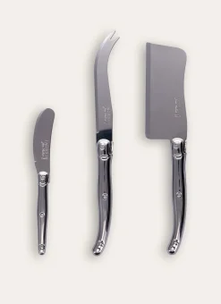 Bouchara Couverts|Table De Noël^COFFRET DE 3 COUTEAUX A FROMAGE