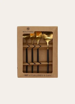 Bouchara Couverts^COFFRET DE 4 CUILLÈRES À CAFÉ SOVI