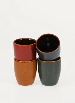 Bouchara Tasse, Bol|Table De Noël^COFFRET DE 4 GOBELETS À CAFÉ EN COULEURS ASSORTIES