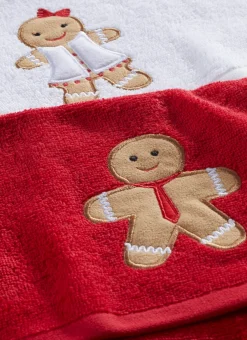 Bouchara Linge De Bain Fantaisie^COFFRET SERVIETTES INVITÉ GINGER