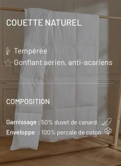 Bouchara Couette, Couverture^COUETTE NATUREL TEMPÉRÉE