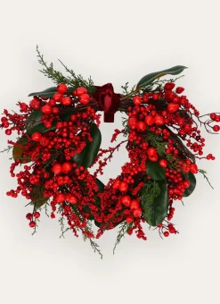 Bouchara Décoration De Noël^COURONNE DE BAIES S À SUSPENDRE