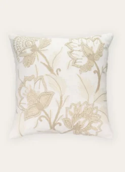 Bouchara Coussin, Coussin De Sol^COUSSIN À MOTIF FLORAL TEXTURÉ ET BRODÉ JAKARTA