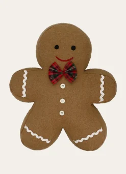 Bouchara Coussin, Coussin De Sol^COUSSIN BONHOMME DE PAIN D'ÉPICES PAPA