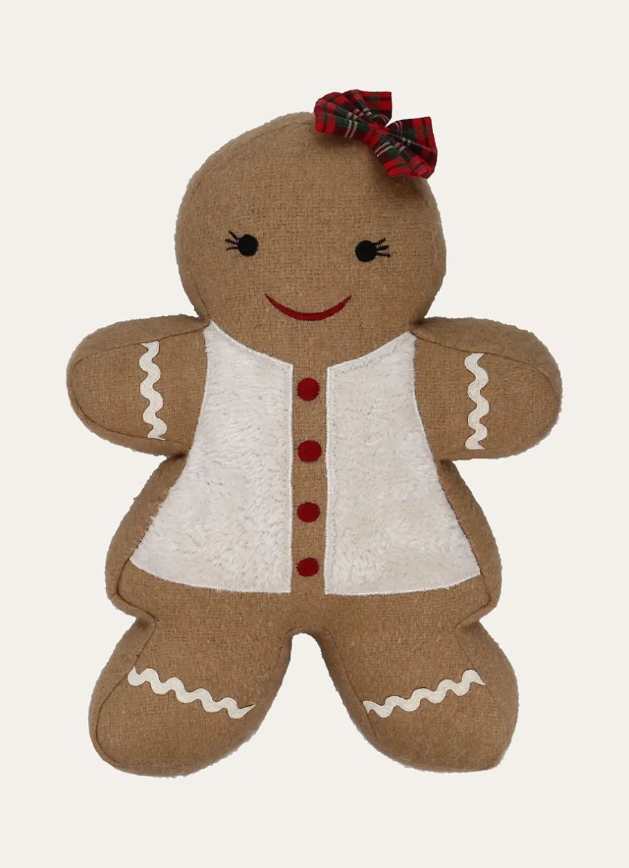 Bouchara Coussin, Coussin De Sol^COUSSIN BONHOMME DE PAIN D'ÉPICES MAMAN