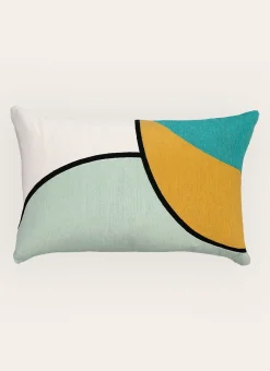 Bouchara Coussin, Coussin De Sol^COUSSIN BRODÉ ABSTRAIT