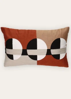 Bouchara Coussin, Coussin De Sol^COUSSIN BRODERIE GÉOMÉTRIQUE AGATHE