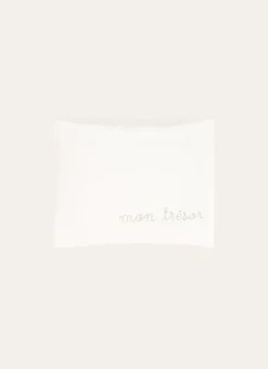 Enfant Bouchara Decoration, Rangement^COUSSIN EN GAZE DE COTON BRODERIE FIL DORÉ