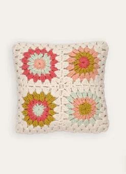 Enfant Bouchara Decoration, Rangement^COUSSIN EN TRICOT EN FORME DE FLEUR