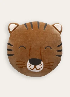 Enfant Bouchara Decoration, Rangement^COUSSIN EN VELOURS TÊTE DE TIGRE