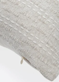 Bouchara Coussin, Coussin De Sol^COUSSIN UNI AVEC PASSAGE FILS FANTAISIE