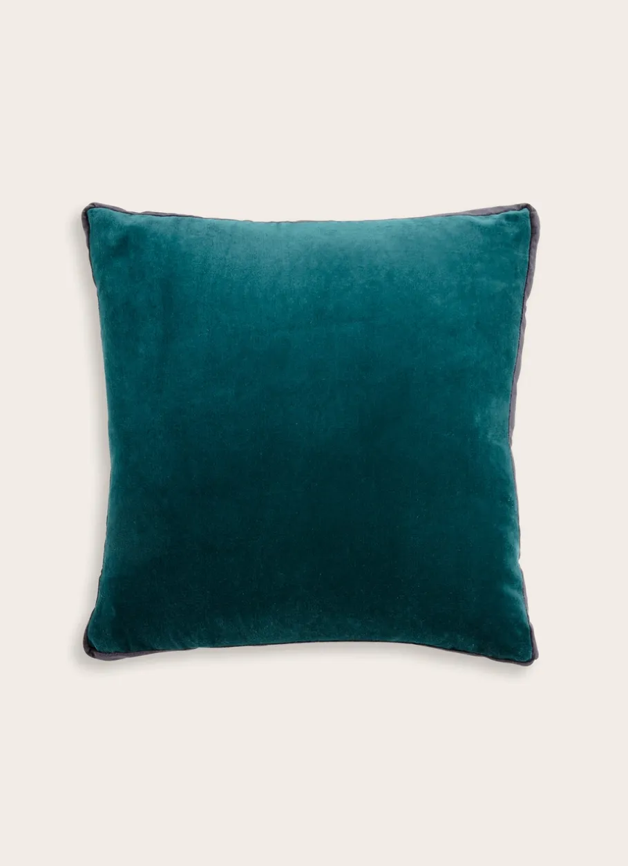 Bouchara Coussin, Coussin De Sol^COUSSIN UNI EN VELOURS DE COTON